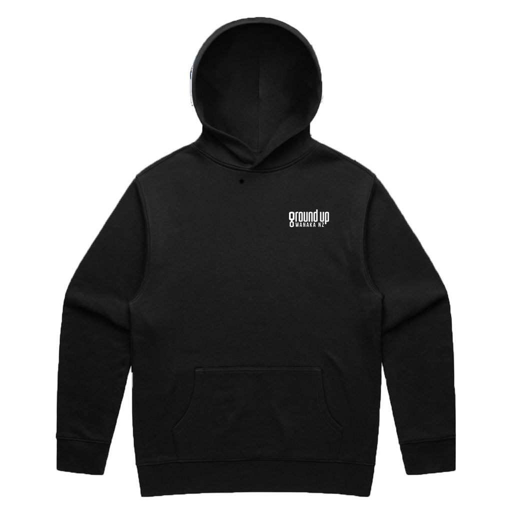 Ground Up Black Hoodie