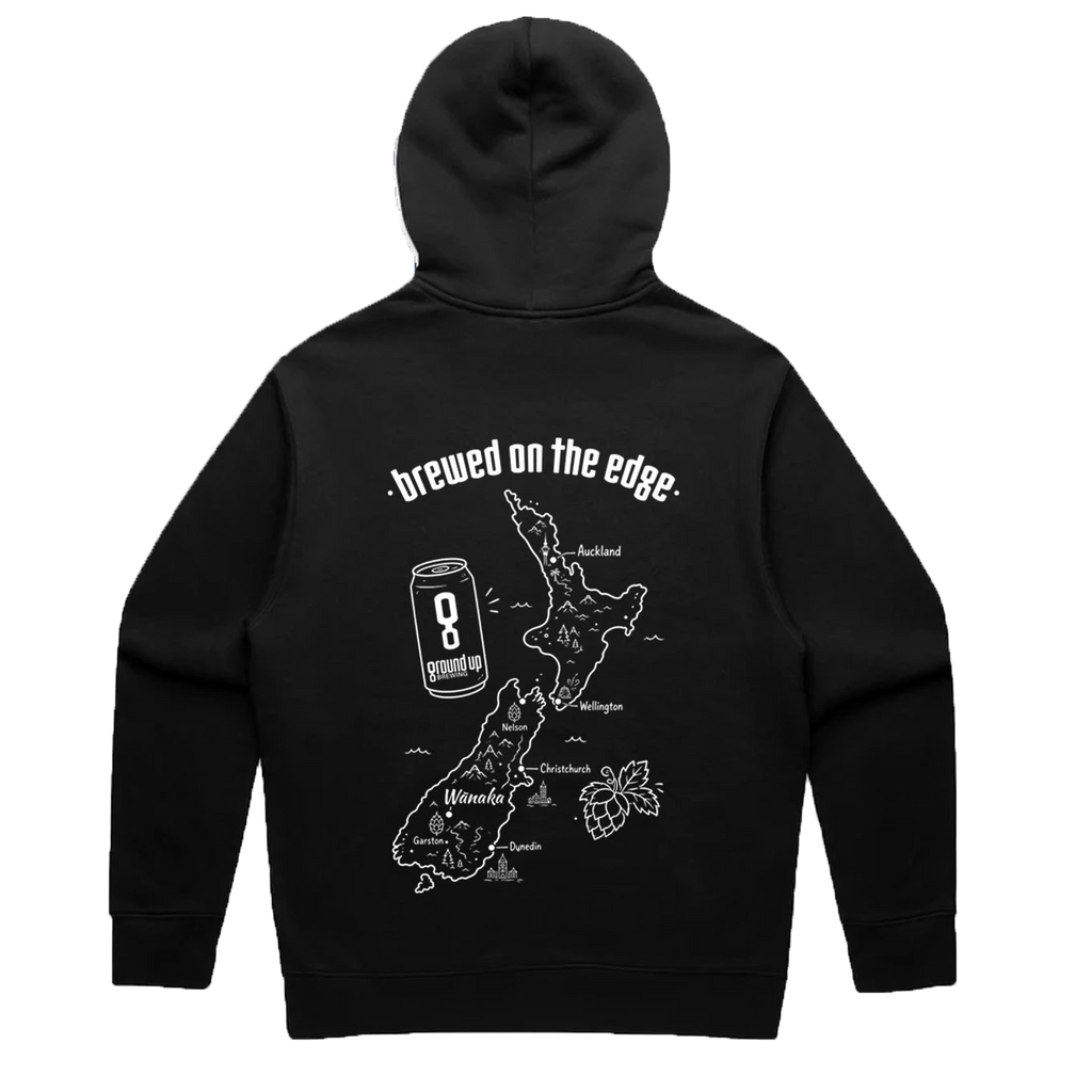 Ground Up Black Hoodie