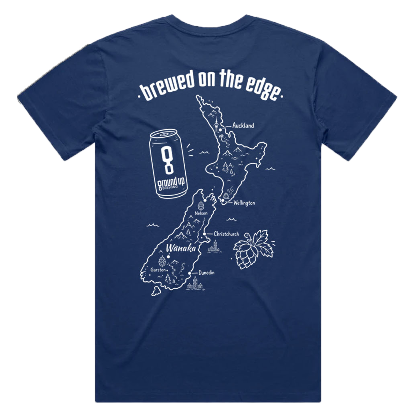 Ground Up Blue T-Shirt
